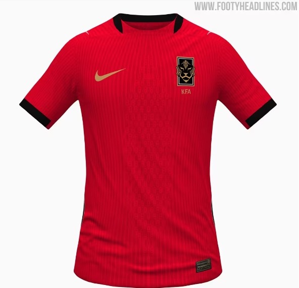 在线体育平台-韩国队世界杯球衣曝光：主场采用金色修饰，客场以紫色为主色调